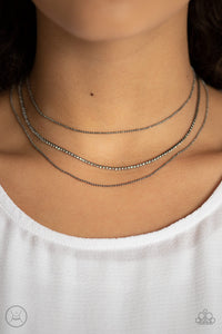 Battle Of The Glitz - Black Choker