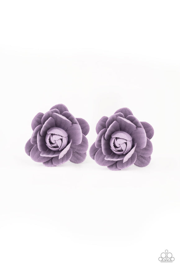 Beautifully Budding - Purple Hair Accessory