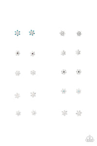 Starlet Shimmer Snowflake Earrings